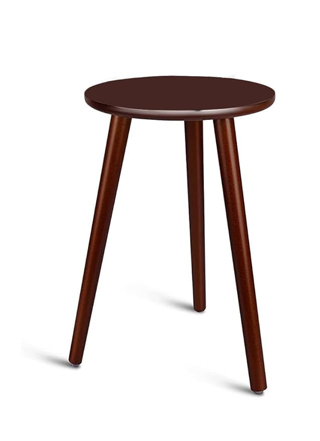 Side Table Modern Home Decor Coffee Tea End Table Home Decor Beautiful Small Side Table, End Table for Living Room | Round Tea Table Coffee Table Plant for Balcony Bedroom (Grey)