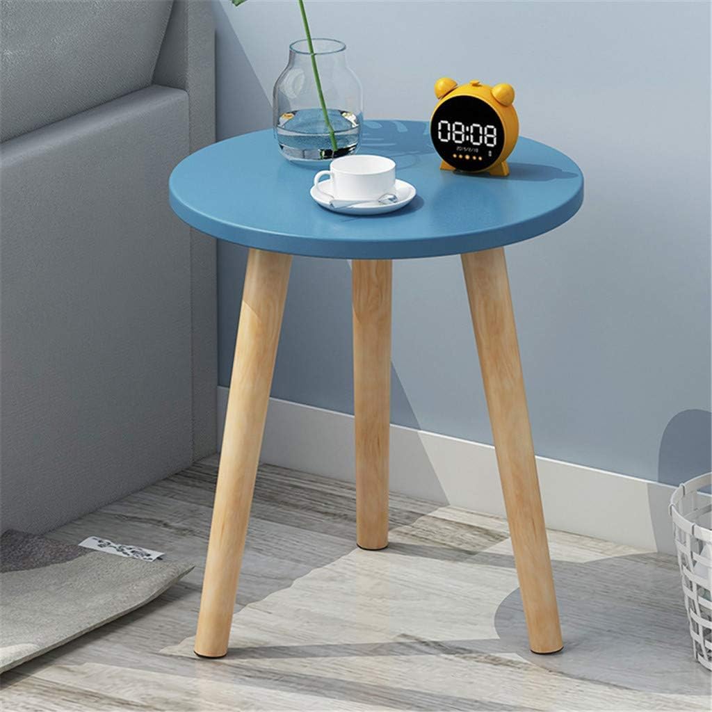 Side Table Modern Home Decor Coffee Tea End Table Home Decor Beautiful Small Side Table, End Table for Living Room | Round Tea Table Coffee Table Plant for Balcony Bedroom (Grey)